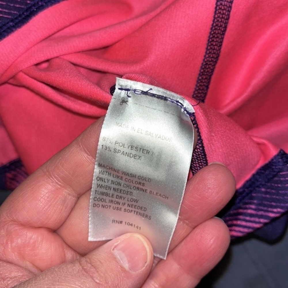 Reebok Pink and Purple Athletic Pullover - Picture 5 of 5